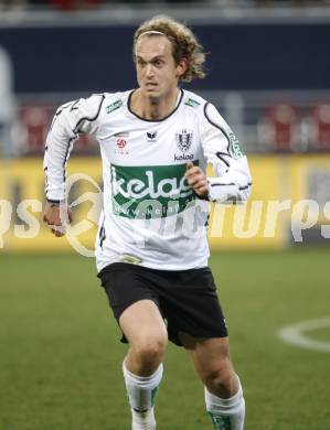 Fussball T-Mobile Bundesliga. SK Austria Kaernten gegen LASK. Lukas Moessner (Kaernten). Klagenfurt, am 29.3.2008.

Copyright Kuess

---
pressefotos, pressefotografie, kuess, qs, qspictures, sport, bild, bilder, bilddatenbank