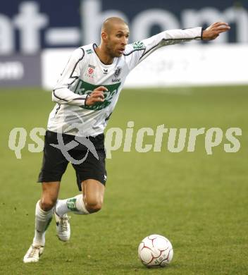 Fussball T-Mobile Bundesliga. SK Austria Kaernten gegen LASK. Patrick Wolf (Kaernten). Klagenfurt, am 29.3.2008.

Copyright Kuess

---
pressefotos, pressefotografie, kuess, qs, qspictures, sport, bild, bilder, bilddatenbank