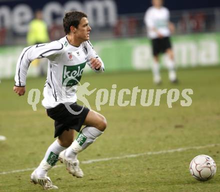 Fussball T-Mobile Bundesliga. SK Austria Kaernten gegen LASK. Zlatko Junuzovic (Kaernten). Klagenfurt, am 29.3.2008.

Copyright Kuess

---
pressefotos, pressefotografie, kuess, qs, qspictures, sport, bild, bilder, bilddatenbank