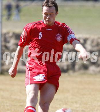 Fussball Unterliga Ost. Rosental Derby. Koettmannsdorf gegen Ludmannsdorf. Roman Weber (Ludmannsdorf). Klagenfurt, am 29.3.2008.

Copyright Kuess

---
pressefotos, pressefotografie, kuess, qs, qspictures, sport, bild, bilder, bilddatenbank