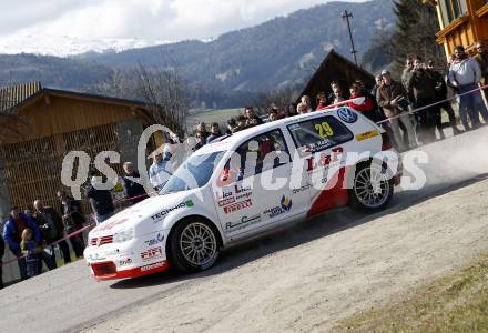 Motorsport. Rallye. Lavanttalrallye. Willi Rabl, Uschi Breinessl (AUT). Wolfsberg, am 4.4.2008.

Copyright Kuess

---
pressefotos, pressefotografie, kuess, qs, qspictures, sport, bild, bilder, bilddatenbank