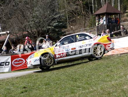 Motorsport. Rallye. Lavanttalrallye. Tomaz Kaucic, Peter Zorenc (SLO). Wolfsberg, am 4.4.2008.

Copyright Kuess

---
pressefotos, pressefotografie, kuess, qs, qspictures, sport, bild, bilder, bilddatenbank