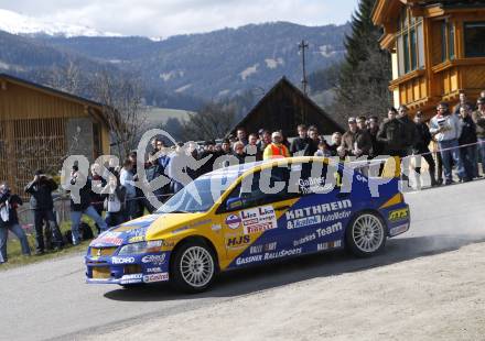 Motorsport. Rallye. Lavanttalrallye. Hermann Gassner, Karin Thanhaeuser (GER). Wolfsberg, am 4.4.2008.

Copyright Kuess

---
pressefotos, pressefotografie, kuess, qs, qspictures, sport, bild, bilder, bilddatenbank