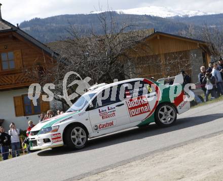 Motorsport. Rallye. Lavanttalrallye. Franz Wittmann, Bernhard Ettel (AUT). Wolfsberg, am 4.4.2008.

Copyright Kuess

---
pressefotos, pressefotografie, kuess, qs, qspictures, sport, bild, bilder, bilddatenbank