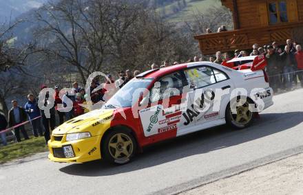 Motorsport. Rallye. Lavanttalrallye. Alfred Kramer, Juergen Rausch (AUT). Wolfsberg, am 4.4.2008.

Copyright Kuess

---
pressefotos, pressefotografie, kuess, qs, qspictures, sport, bild, bilder, bilddatenbank