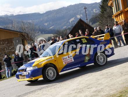 Motorsport. Rallye. Lavanttalrallye. Gerhard Karbun, Guenter Karbun(AUT). Wolfsberg, am 4.4.2008.

Copyright Kuess

---
pressefotos, pressefotografie, kuess, qs, qspictures, sport, bild, bilder, bilddatenbank