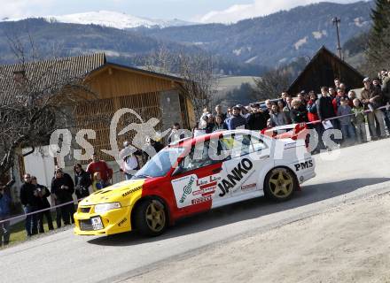 Motorsport. Rallye. Lavanttalrallye. Alfred Kramer, Juergen Rausch (AUT). Wolfsberg, am 4.4.2008.

Copyright Kuess

---
pressefotos, pressefotografie, kuess, qs, qspictures, sport, bild, bilder, bilddatenbank