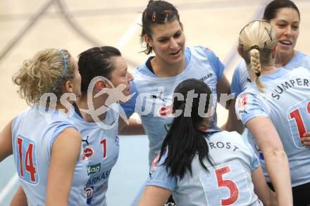 Volleyball Damen Bundesliga. ATSC Wildcats gegen ASKOE Linz Steg. Jubel Wildcats. Klagenfurt, am 5.4.2008.
Copyright Kuess

---
pressefotos, pressefotografie, kuess, qs, qspictures, sport, bild, bilder, bilddatenbank