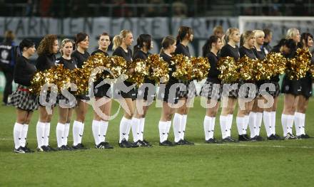 Fussball. Bundesliga. SK Austria Kelag Kaernten gegen Cashpoint SCR Altach. Cheerleaders (Kaernten). Klagenfurt, 4.4.2008
Copyright Kuess

---
pressefotos, pressefotografie, kuess, qs, qspictures, sport, bild, bilder, bilddatenbank