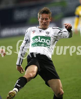 Fussball. T-Mobile Bundesliga. SK Austria Kelag Kaernten gegen Cashpoint SCR Altach. Gernot Plassnegger (Kaernten). Klagenfurt, 4.4.2008
Copyright Kuess

---
pressefotos, pressefotografie, kuess, qs, qspictures, sport, bild, bilder, bilddatenbank