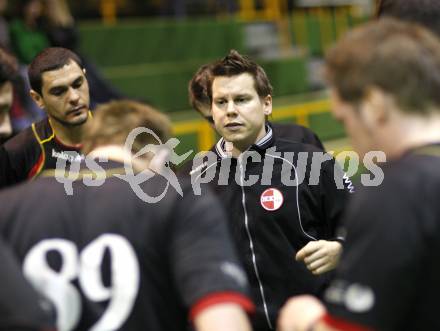 Handball. HCK 59 gegen Tulln. Trainer Michael Pontasch-Mueller (HCK). Viktring, am 5.4.2008
Copyright Kuess

---
pressefotos, pressefotografie, kuess, qs, qspictures, sport, bild, bilder, bilddatenbank