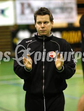 Handball. HCK 59 gegen Tulln. Trainer Michael Pontasch-Mueller (HCK). Viktring, am 5.4.2008
Copyright Kuess

---
pressefotos, pressefotografie, kuess, qs, qspictures, sport, bild, bilder, bilddatenbank