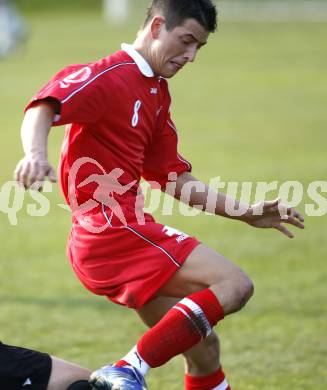 Fussball Unterliga Ost. Ludmannsdorf gegen Welzenegg. David Muenzer (Ludmannsdorf). Ludmannsdorf, am 6.4.2008.
Copyright Kuess

---
pressefotos, pressefotografie, kuess, qs, qspictures, sport, bild, bilder, bilddatenbank