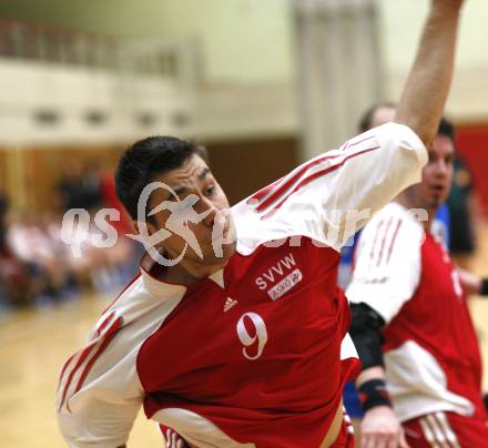 Handball. SVVW Klagenfurt gegen SC Ferlach. Martin Grof (SVVW). Klagenfurt, am 6.4.2008
Copyright Kuess

---
pressefotos, pressefotografie, kuess, qs, qspictures, sport, bild, bilder, bilddatenbank