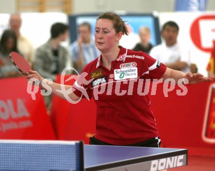 Tischtennis Länderspiel. Österreich gegen China. Veronika Heine (AUT). Klagenfurt, am 21.4.2006.
Foto: Kuess
---
pressefotos, pressefotografie, kuess, qs, qspictures, sport, bild, bilder, bilddatenbank