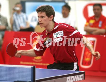 Tischtennis Länderspiel. Österreich gegen China. Robert Gardos (AUT). Klagenfurt, am 21.4.2006.
Foto: Kuess
---
pressefotos, pressefotografie, kuess, qs, qspictures, sport, bild, bilder, bilddatenbank