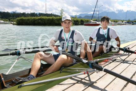 Rudern.  Männer Doppelzweier. Florian Berg, Kabon Thomas. Völkermarkt, am 13.8.2006.
Foto: Kuess
---
pressefotos, pressefotografie, kuess, qs, qspictures, sport, bild, bilder, bilddatenbank