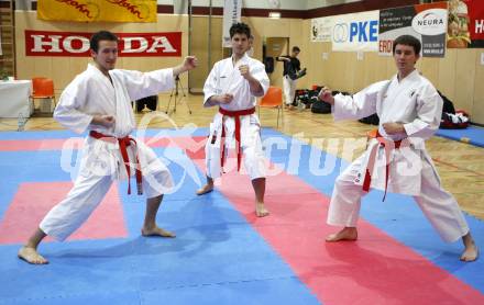 Karate. Oesterreichische Meisterschaften. Marco Kassmannhuber, Mike Schaunig, Martin Kremser. Wolfsberg, am 12.4.2008
Copyright Kuess

---
pressefotos, pressefotografie, kuess, qs, qspictures, sport, bild, bilder, bilddatenbank