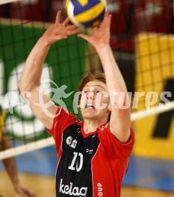 Volleyball. Bundesliga. HYPO VBK Klagenfurt gegen SK Aich/Dob. Alexander Shane (HYPO). Klagenfurt, 13.4.2008
Copyright Kuess

---
pressefotos, pressefotografie, kuess, qs, qspictures, sport, bild, bilder, bilddatenbank