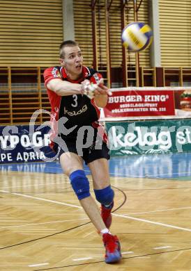 Volleyball. Bundesliga. HYPO VBK Klagenfurt gegen SK Aich/Dob. Martin Vokal (HYPO). Klagenfurt, 13.4.2008
Copyright Kuess

---
pressefotos, pressefotografie, kuess, qs, qspictures, sport, bild, bilder, bilddatenbank