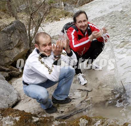 Tscheppaschluchtlauf.  Wolfgang Schantl, Daniel Mesotitsch. Tscheppaschlucht, 16.4.2008
Foto: Kuess
---
pressefotos, pressefotografie, kuess, qs, qspictures, sport, bild, bilder, bilddatenbank