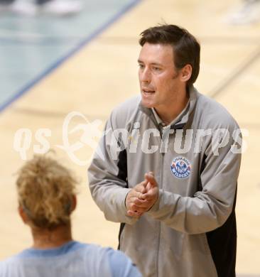 Volleyball Damen Bundesliga. ATSC Wildcats gegen Post SV Wien. Trainer: Helmut Voggenberger (Wildcats). Klagenfurt, am 16.4.2008.
Copyright Kuess

---
pressefotos, pressefotografie, kuess, qs, qspictures, sport, bild, bilder, bilddatenbank