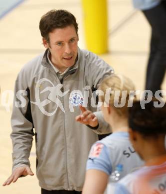 Volleyball Damen Bundesliga. ATSC Wildcats gegen Post SV Wien. Trainer: Helmut Voggenberger (Wildcats). Klagenfurt, am 16.4.2008.
Copyright Kuess

---
pressefotos, pressefotografie, kuess, qs, qspictures, sport, bild, bilder, bilddatenbank