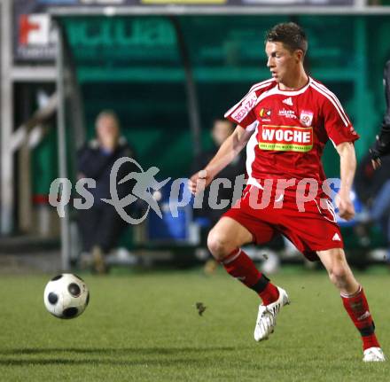 Fussball. Red Zac Bundesliga. FC Kaernten gegen FC Pax Gratkorn. Rene Seebacher (FCK). Klagenfurt, am 18.4.2008.
Copyright Kuess

---
pressefotos, pressefotografie, kuess, qs, qspictures, sport, bild, bilder, bilddatenbank