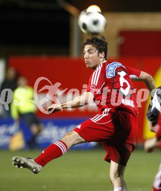 Fussball. Red Zac Bundesliga. FC Kaernten gegen FC Pax Gratkorn. Helmut Koenig (FCK). Klagenfurt, am 18.4.2008.
Copyright Kuess

---
pressefotos, pressefotografie, kuess, qs, qspictures, sport, bild, bilder, bilddatenbank