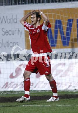 Fussball. Red Zac Bundesliga. FC Kaernten gegen FC Pax Gratkorn. Manuel Wallner (FCK). Klagenfurt, am 18.4.2008.
Copyright Kuess

---
pressefotos, pressefotografie, kuess, qs, qspictures, sport, bild, bilder, bilddatenbank