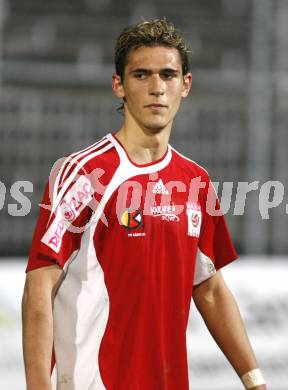 Fussball. Red Zac Bundesliga. FC Kaernten gegen FC Pax Gratkorn. Manuel Wallner (FCK). Klagenfurt, am 18.4.2008.
Copyright Kuess

---
pressefotos, pressefotografie, kuess, qs, qspictures, sport, bild, bilder, bilddatenbank