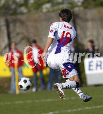 Fussball. Regionalliga. SAK gegen Feldkirchen. Araujo Da Silva (SAK). Klagenfurt, 19.4.2008.
Copyright Kuess

---
pressefotos, pressefotografie, kuess, qs, qspictures, sport, bild, bilder, bilddatenbank