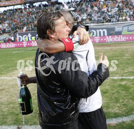 Fussball T-Mobile Bundesliga. SK Austria Kaernten gegen Ried. Frenkie Schinkels, Chiquinho (Kaernten). Klagenfurt, 20.4.2008.
Copyright Kuess

---
pressefotos, pressefotografie, kuess, qs, qspictures, sport, bild, bilder, bilddatenbank