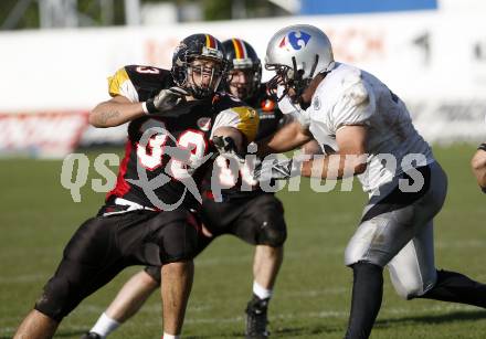 American Football. Carinthian Black Lions. Ramon Abdel Azim Mohamed (Lions). Klagenfurt, am 19.4.2008.
Foto: Kuess
---
pressefotos, pressefotografie, kuess, qs, qspictures, sport, bild, bilder, bilddatenbank