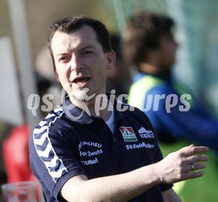 Fussball. Regionalliga. SAK gegen Feldkirchen. Trainer Rudolf Perz (Feldkirchen). Klagenfurt, 19.4.2008.
Copyright Kuess

---
pressefotos, pressefotografie, kuess, qs, qspictures, sport, bild, bilder, bilddatenbank