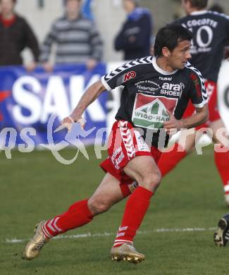 Fussball. Regionalliga. SAK gegen Feldkirchen. Auron Miloti (Feldkirchen). Klagenfurt, 19.4.2008.
Copyright Kuess

---
pressefotos, pressefotografie, kuess, qs, qspictures, sport, bild, bilder, bilddatenbank