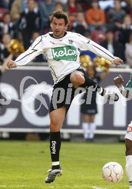 Fussball T-Mobile Bundesliga. SK Austria Kaernten gegen Ried. Roland Kollmann (Kaernten). Klagenfurt, 20.4.2008.
Copyright Kuess

---
pressefotos, pressefotografie, kuess, qs, qspictures, sport, bild, bilder, bilddatenbank