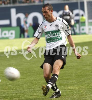 Fussball T-Mobile Bundesliga. SK Austria Kaernten gegen Ried. Christian Prawda (Kaernten). Klagenfurt, 20.4.2008.
Copyright Kuess

---
pressefotos, pressefotografie, kuess, qs, qspictures, sport, bild, bilder, bilddatenbank