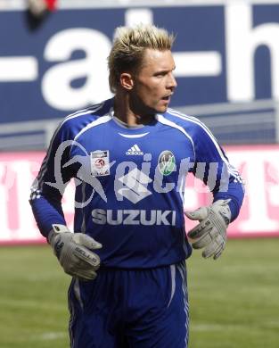 Fussball T-Mobile Bundesliga. SK Austria Kaernten gegen Ried. Hans-Peter Berger (Ried).  Klagenfurt, 20.4.2008.
Copyright Kuess

---
pressefotos, pressefotografie, kuess, qs, qspictures, sport, bild, bilder, bilddatenbank