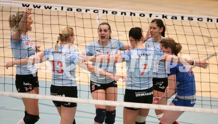 Volleyball Damen Bundesliga. ATSC Wildcats gegen Post SV Wien. Jubel (Wildcats). Klagenfurt, am 23.4.2008.
Copyright Kuess

---
pressefotos, pressefotografie, kuess, qs, qspictures, sport, bild, bilder, bilddatenbank