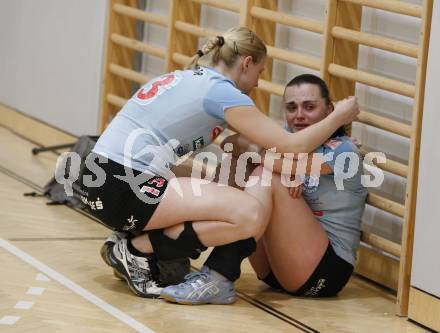 Volleyball Damen Bundesliga. ATSC Wildcats gegen Post SV Wien. Enttaeuschung (Wildcats). Klagenfurt, am 23.4.2008.
Copyright Kuess

---
pressefotos, pressefotografie, kuess, qs, qspictures, sport, bild, bilder, bilddatenbank