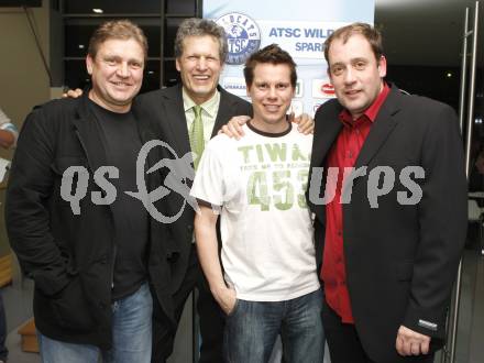 Badminton, Volleyball, Handball. Erwin Hasenbichler, Josef Laibacher, Michael Pontasch-Mueller, Martin Micheu. Klagenfurt, am 23.4.2008.
Foto: Kuess
---
pressefotos, pressefotografie, kuess, qs, qspictures, sport, bild, bilder, bilddatenbank