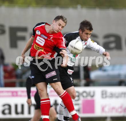 Fussball Regionalliga. WAC/St.Andrae gegen TSV Hartberg. Stückler Stefan (St.Andrae), Knaller Christoph (Hartberg). St. Andrae, am 25.4.2008.
Copyright Kuess

---
pressefotos, pressefotografie, kuess, qs, qspictures, sport, bild, bilder, bilddatenbank