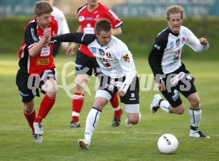 Fussball Regionalliga. WAC/St.Andrae gegen TSV Hartberg.  Rok Roj, Christian Samitsch (St.Andrae), Daniel Pirker (Hartberg). St. Andrae, am 25.4.2008.
Copyright Kuess

---
pressefotos, pressefotografie, kuess, qs, qspictures, sport, bild, bilder, bilddatenbank