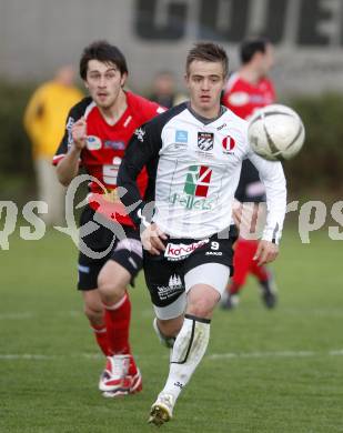 Fussball Regionalliga. WAC/St.Andrae gegen TSV Hartberg.  Roj Rok (St.Andrae), Kelbert Roland (Hartberg). St. Andrae, am 25.4.2008.
Copyright Kuess

---
pressefotos, pressefotografie, kuess, qs, qspictures, sport, bild, bilder, bilddatenbank