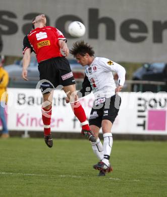 Fussball Regionalliga. WAC/St.Andrae gegen TSV Hartberg.  Simic Zeljko (St.Andrae), Knaller Christoph (Hartberg). St. Andrae, am 25.4.2008.
Copyright Kuess

---
pressefotos, pressefotografie, kuess, qs, qspictures, sport, bild, bilder, bilddatenbank