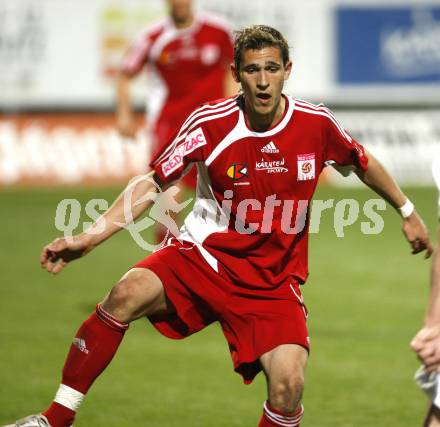 Fussball Red Zac Bundesliga. FC Kaernten gegen Trenkwalder SKS. Manuel Wallner (FCK). Klagenfurt, am 29.4.2008.
Copyright Kuess

---
pressefotos, pressefotografie, kuess, qs, qspictures, sport, bild, bilder, bilddatenbank