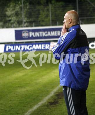 Fussball Red Zac Bundesliga. FC Kaernten gegen Trenkwalder SKS. Trainer Slobodan Grubor (FCK). Klagenfurt, am 29.4.2008.
Copyright Kuess

---
pressefotos, pressefotografie, kuess, qs, qspictures, sport, bild, bilder, bilddatenbank