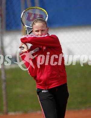 Tennis Nachwuchs.  Sarah Kanduth. Klagenfurt, am 26.4.2008.
Foto: Kuess 
---
pressefotos, pressefotografie, kuess, qs, qspictures, sport, bild, bilder, bilddatenbank