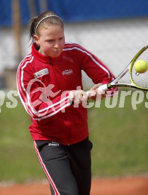 Tennis Nachwuchs.  Sarah Kanduth. Klagenfurt, am 26.4.2008.
Foto: Kuess 
---
pressefotos, pressefotografie, kuess, qs, qspictures, sport, bild, bilder, bilddatenbank